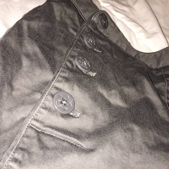 High Waisted Button Up Shorts - Picture 2 of 3